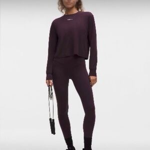 lululemon athletica Wunder Train High-Rise Tight 25" Black Plum fall 2025 color
